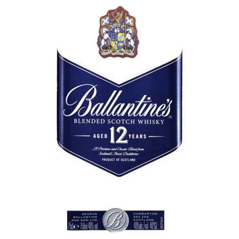 Whisky Ballantine s 12 anos Blended Escocês 750 ml Sonda Supermercado