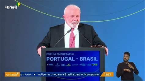 Lula Participa De Encontro Com Empresários Em Viagem A Portugal Repórter Brasil Tarde Tv