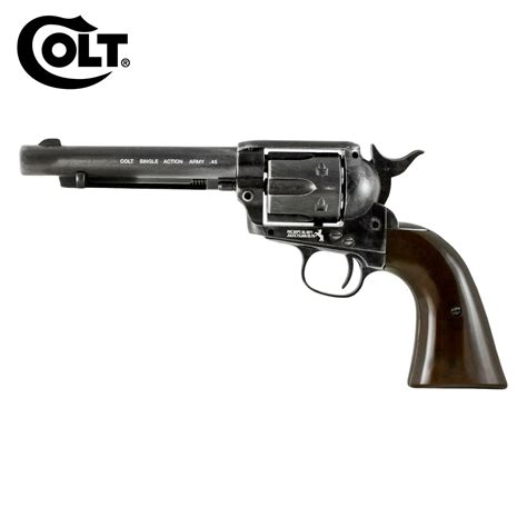 Colt Single Action Army SAA Co2 Revolver Antik Finish Kaliber 4