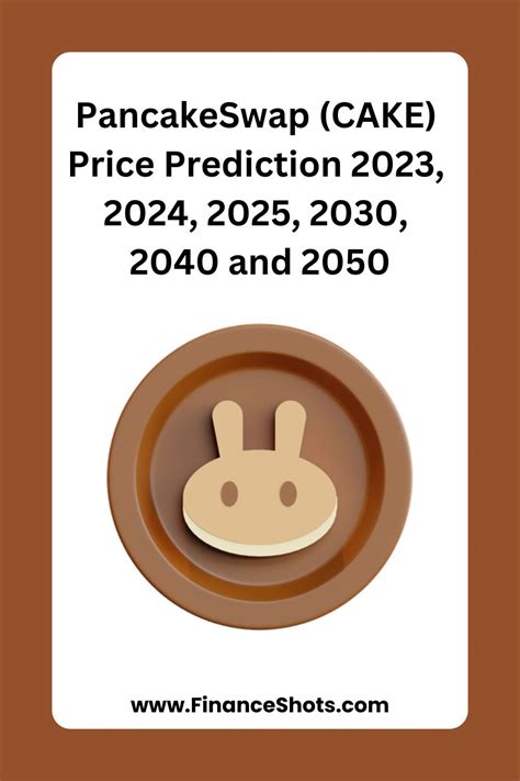 Pancakeswap Cake Price Prediction And