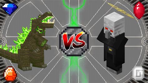 Minecraft Tremorzilla Vs Apostle Luta De Mobs Youtube