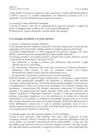 Appunti Di Strategia Aziendale Pdf