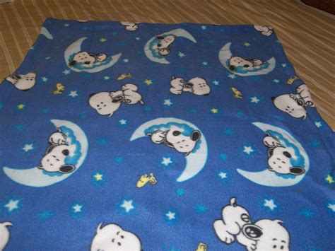 Snoopy Fleece Blanket By Benniescrafts On Etsy