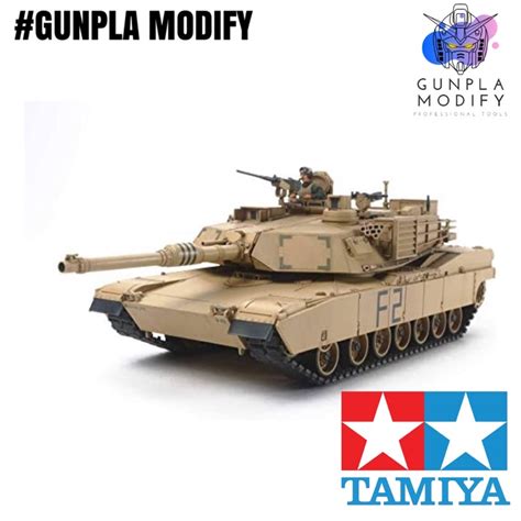 Tamiya 35156 135 โมเดลประกอบ รถถังขนาดใหญ่ Us M1a1 Abrams Main Battle