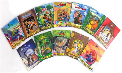 Disney Classic 12 Book Set With Lenticular Covers Groupon