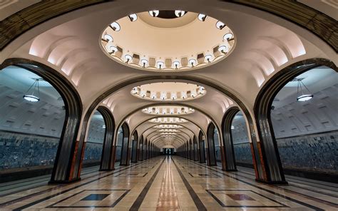 Museum interior, architecture, Russia, metro, train station HD wallpaper | Wallpaper Flare