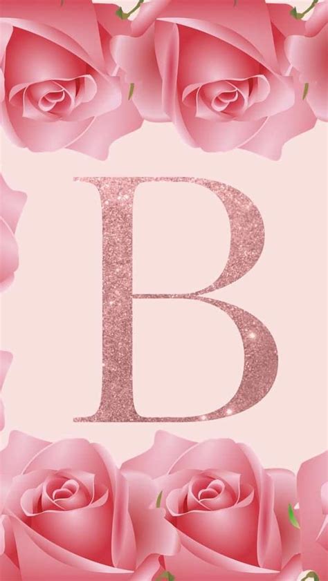 B Alphabet Name Wallpaper