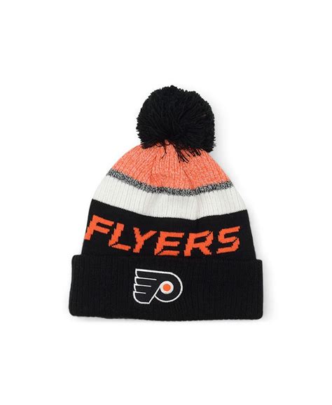 Outerstuff Philadelphia Flyers Youth Rinkside Pom Knit Hat Macys