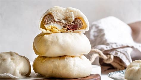 Banh Bao Recipe Vietnamese Steamed Pork Buns