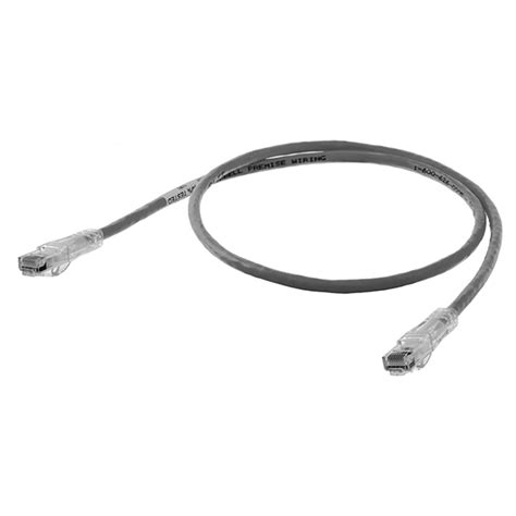 Patch Cord Utp Cat Gigabit Awg De Ft M Color Gris Hubbell