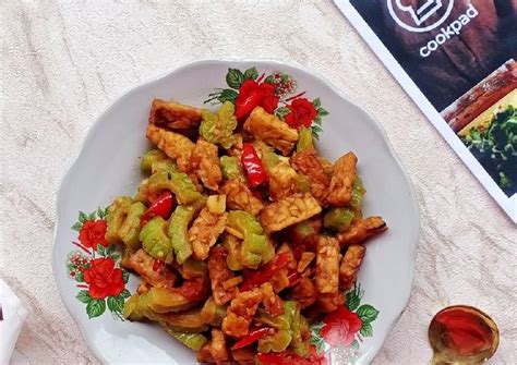 Resep Pare Oseng Tempe Oleh Glian Tika Cookpad