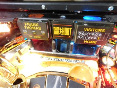 Sold Gottlieb Frank Thomas Big Hurt Pinball Restorations Llc