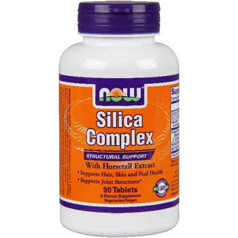 SILICA COMPLEX NOW FOODS: состав, показания и противопоказания ...