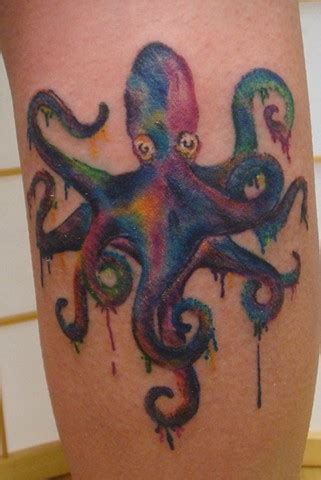 Watercolor Octopus Tattoo Designs, Ideas and Meaning | Tattoos For You