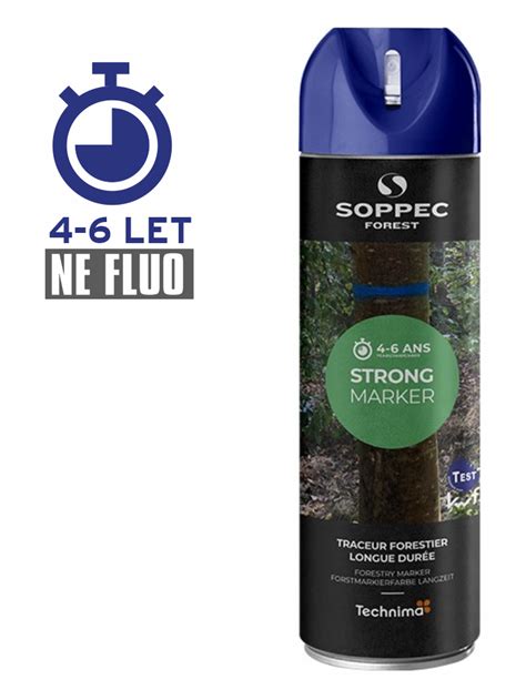 Značkovací Sprej Nefluorescenční Strong Marker Modrý KriŽan