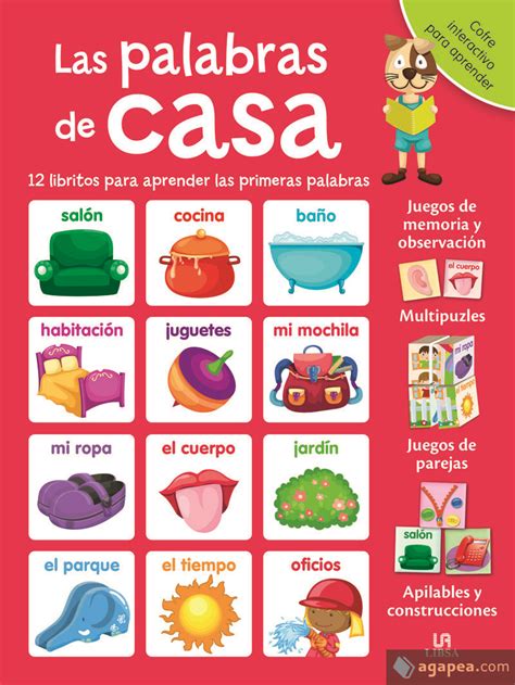 La Palabras De Casa 12 Libritos Para Aprender Las Primeras Palabras