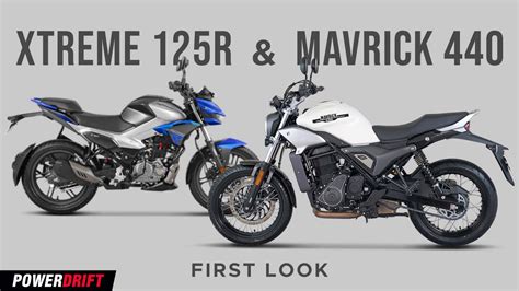 New Hero Xtreme 125r And Mavrick 440 First Look Powerdrift 2908