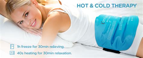 Comfytemp Large Ice Packs For Injuries Reusable Gel Ice Bag