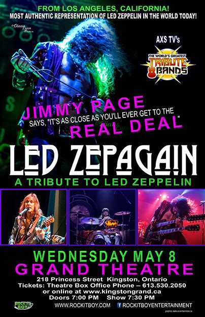 LED ZEPAGAIN A Tribute to LED ZEPPELIN - GlobalNews Events