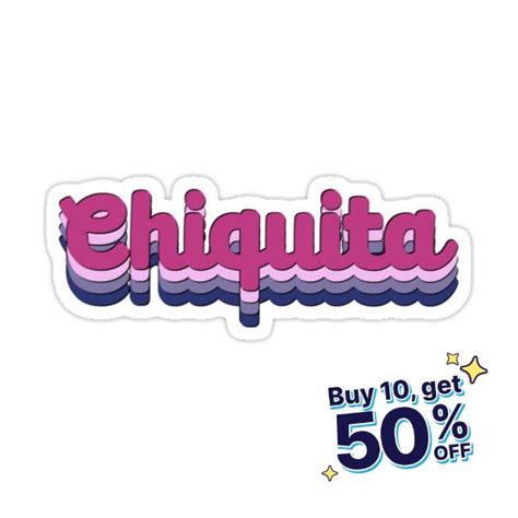 Babymonster Chiquita Sticker For Sale By Yoshishoshi In