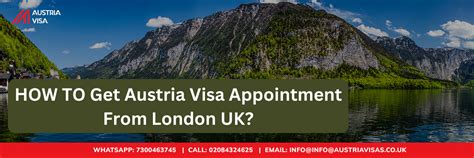 How To Apply For Austria Visa Appointment From Uk