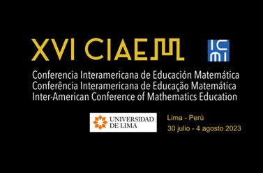 XVI Conferência Interamericana de Educación Matemática CIAEM de 30