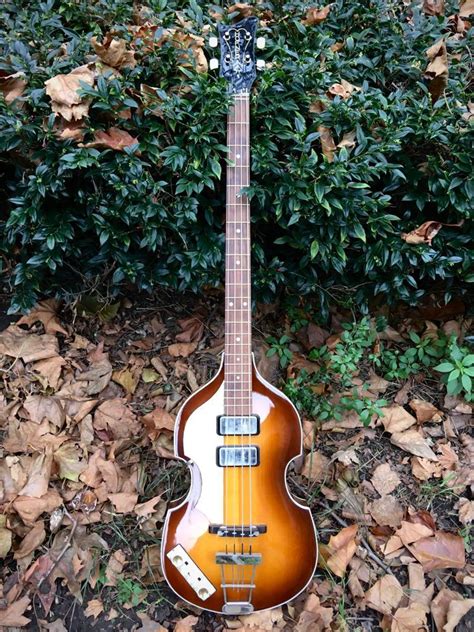 Hofner Cavern Bass Left Handed Mccartney The Beatles