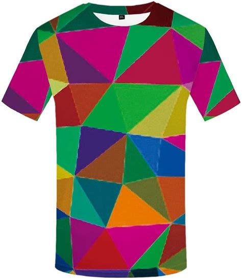 BGRFT 3D Playeras De Hombre Camiseta Hombre Ropa Estampado 3D Colorido