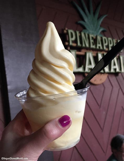 Snack Series Pineapple Dole Whip Vegan Disney World