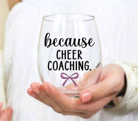 Cheer Coach Gift, Cheerleading Coach Gifts, Gift for Coach, Coach Wine ...