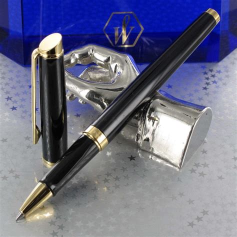 Stylo Roller Waterman H Misph Re Noir Brillant Gt Sur Stylos En Ligne