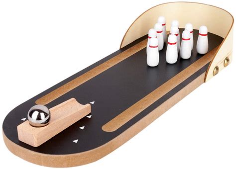 Buy Webby Wooden Mini Bowling Table Top Toy Game Set For Kids And