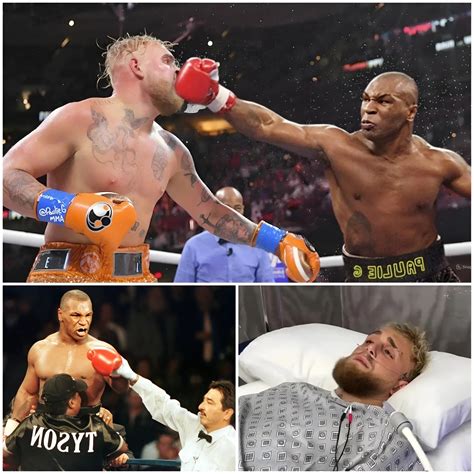 In A Brutal Knockout Mike Tyson Crushes Jake Paul In An All Out Fight