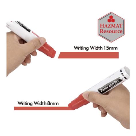 Industrial Paint Markers Set - Wide Tip - Hazmat Resource, Inc.