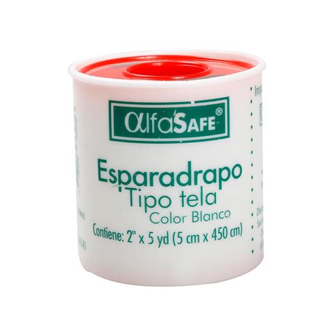 Esparadrapo Tela Carrete Blanco X Yardas Theme Farmacias Theme