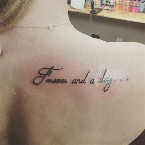 Forever And A Day Tattoos Tattoos With Meaning Tattoos And