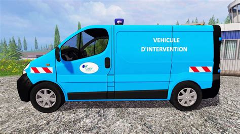 Renault Trafic Urgence Gaz V Pour Farming Simulator