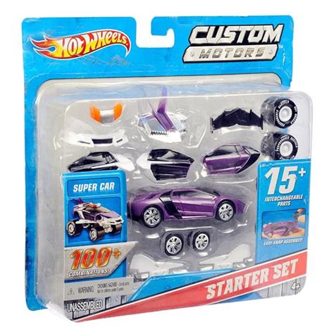 Mattel V Hot Wheels Custom Motors Super Car Amazon In Toys Games