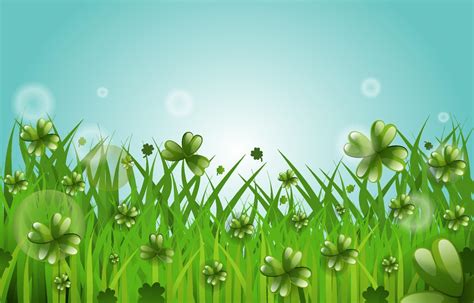 clover field backgrouund 3107884 Vector Art at Vecteezy