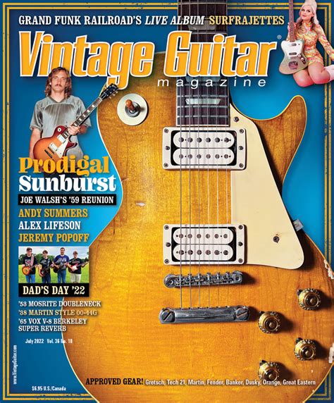 Vintage Guitar Magazine Published Monthly Since 1986