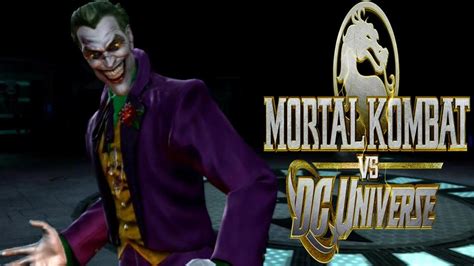 Mortal Kombat Vs DC Universe The Joker Playthrough Very Hard MK