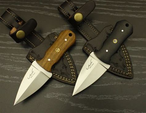 BI332 1 SET OF FOUR 440C STEEL CUSTOM HANDMADE HUNTING SKINNING KNIVES