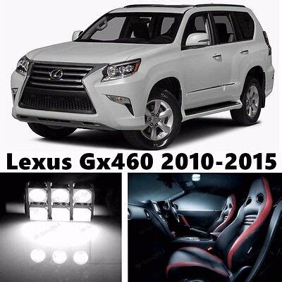 16pcs LED Xenon White Light Interior Package Kit For Lexus Gx460 2010