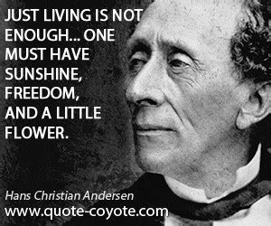 Love Hans Christian Andersen Quotes. QuotesGram