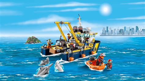 Lego City Explorers Deep Sea Exploration Vessel Amazon Co Uk