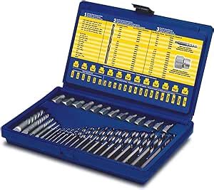 Irwin Hanson Screw Extractor And Drill Bit Set Piece Zr