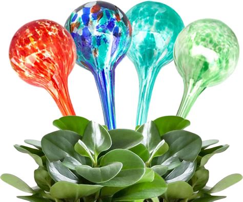 Amazon Poppeygo Plant Waterer Self Watering Globes Glass Bulbs