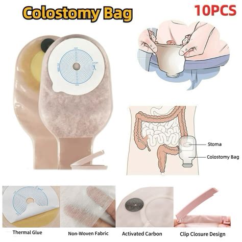 Jual 10Pcs Colostomy Bag HDR Tas Ostomi Kantong Kolostomi Satu Sistem