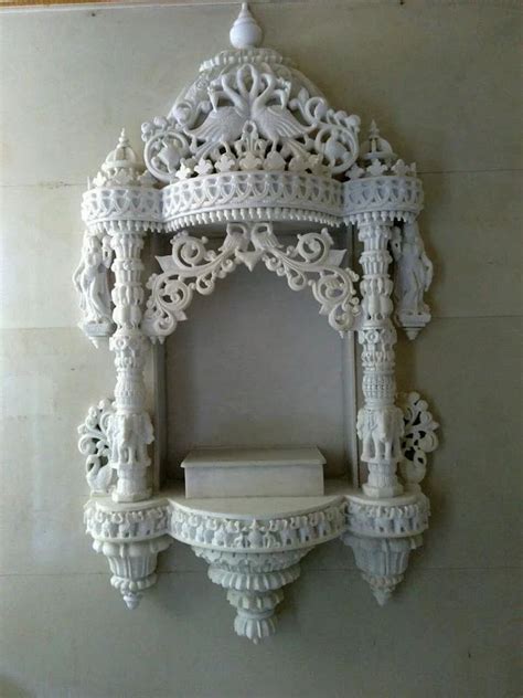 35 Inch White Marble Temple Design Antique At Rs 100000 In Makrana