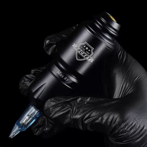 Rocket Pen Mini máquina de tatuagem cor Preto